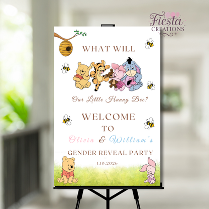 Winnie #2 Gender Reveal DIY Celebration Bundle
