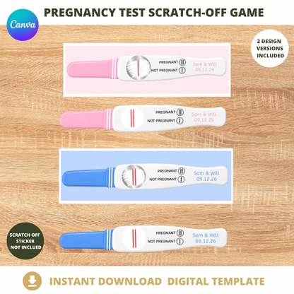 Modern Baby Shower Game Bundle Editable Template